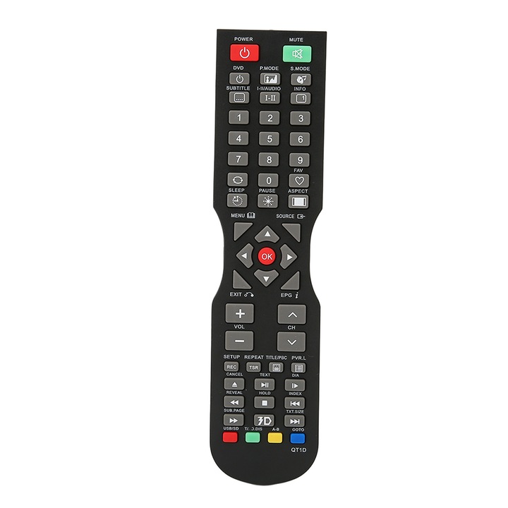 Telecomanda de schimb compatibila cu SONIQ QT166 QT155 QT155S QT1E E48W13AAU E40W13AAU E40W13CAU