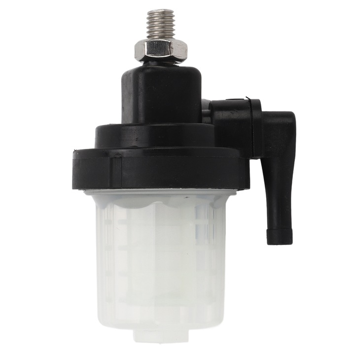Üzemanyagszűrő 35 879884t, erős szűrés, áttetsző, tiszta megfigyelés, alkalmas 4 ütemű, 3 hengeres, 30-40 LE-s EFI motorokhoz