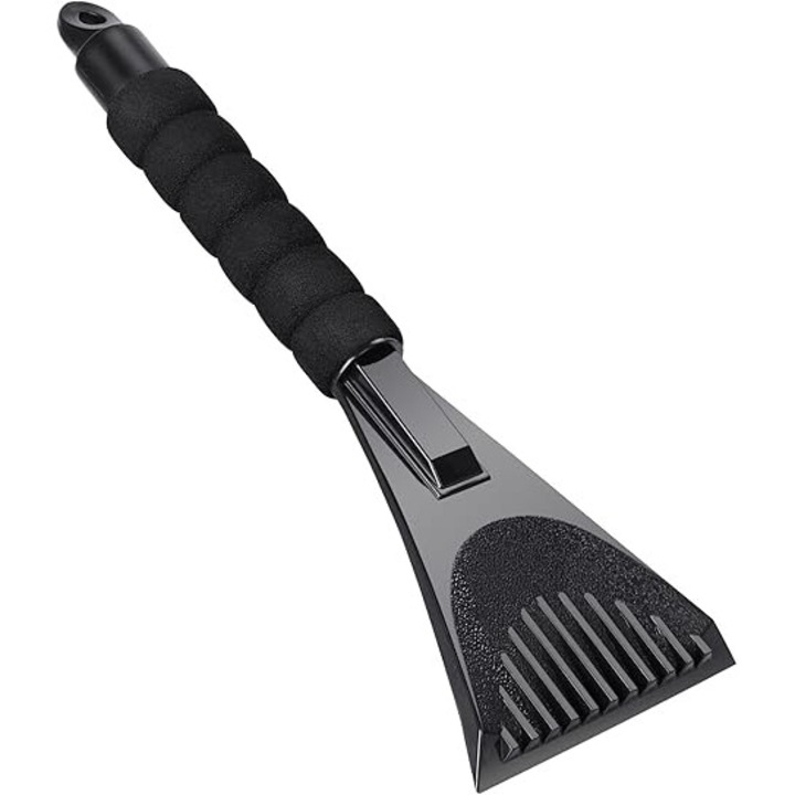 Razatoare de gheata pentru masina, 4.2 inch latime, maner din spuma, 12.8 inch lungime, articole deszapezire