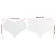 Pachet de plasturi antirid pentru piept, reutilizabili, silicon, confortabili, 10x15cm