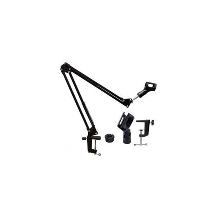 Fém állvány CB mikrofonhoz, 1"x1-7/8", rozsdamentes acélból, tartós