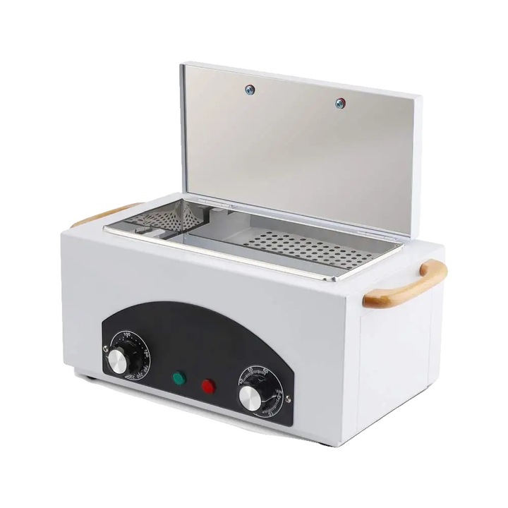 Sterilizator cu caldura uscata, 2.2L, timer LCD, capacitate generoasa, pentru unelte metalice