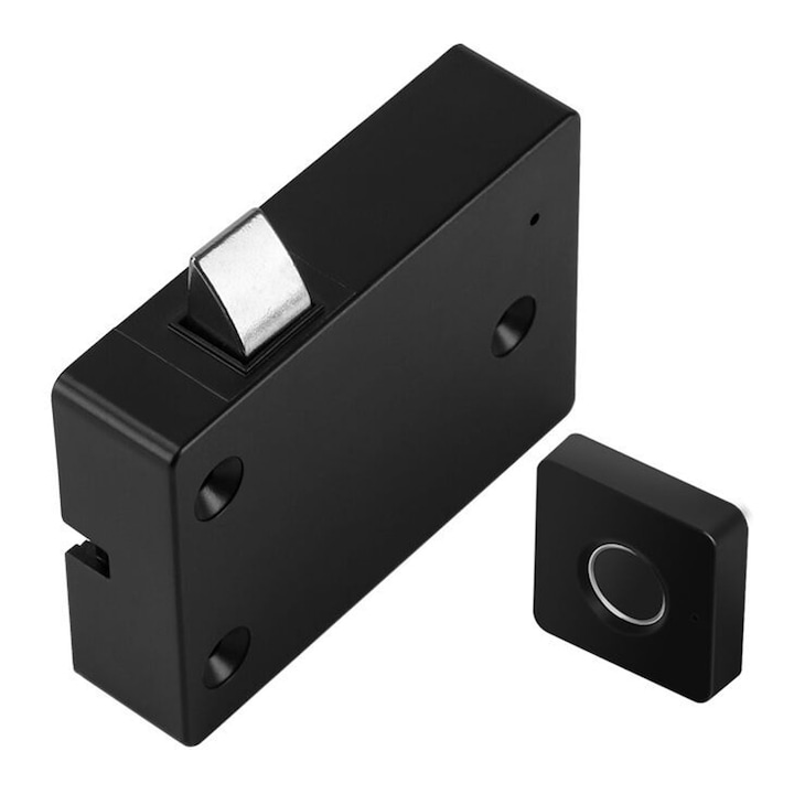 Смарт ключалка ZGGZERG, USB акумулаторна, устойчива на износване, черна, 87.9x22.2x65mm