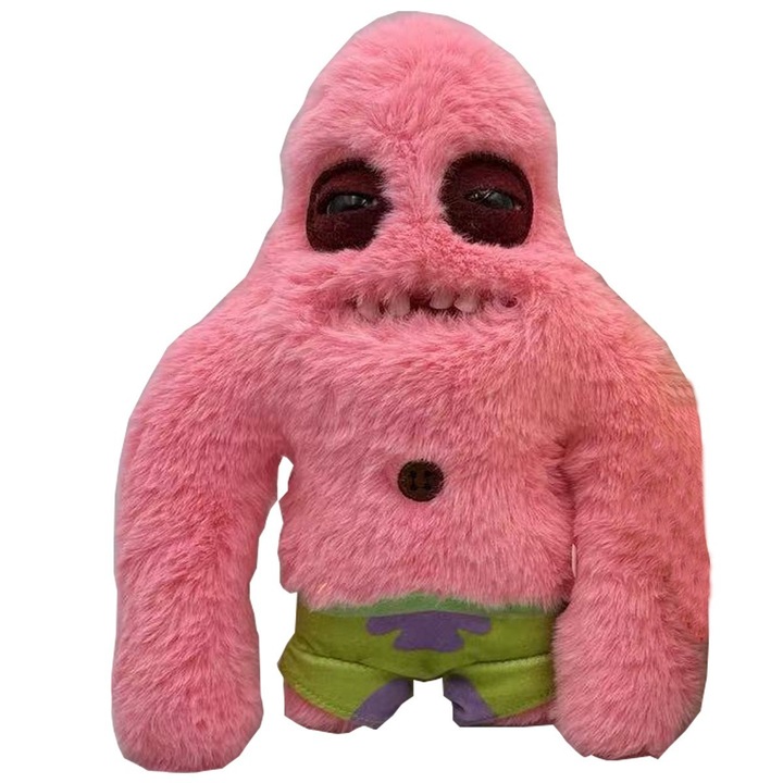 Jucarie de plus Fuggler, papusa amuzanta, multicolora