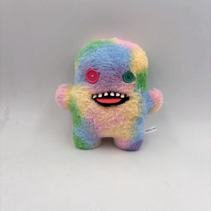 Jucarie de plus Fuggler, papusa amuzanta, multicolora