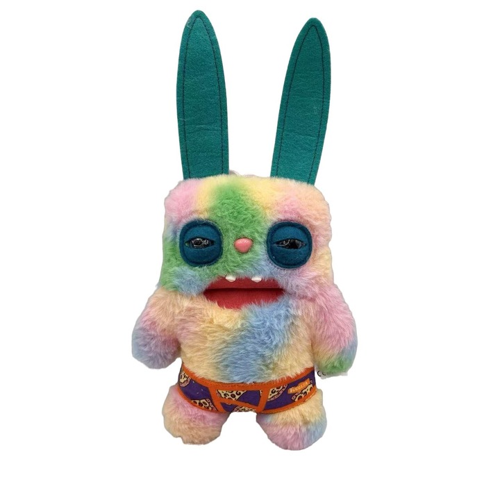 Jucarie de plus Fuggler, papusa amuzanta, multicolor