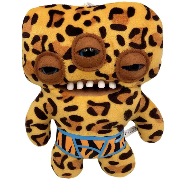 Jucarie de plus Fuggler, papusa amuzanta, multicolora