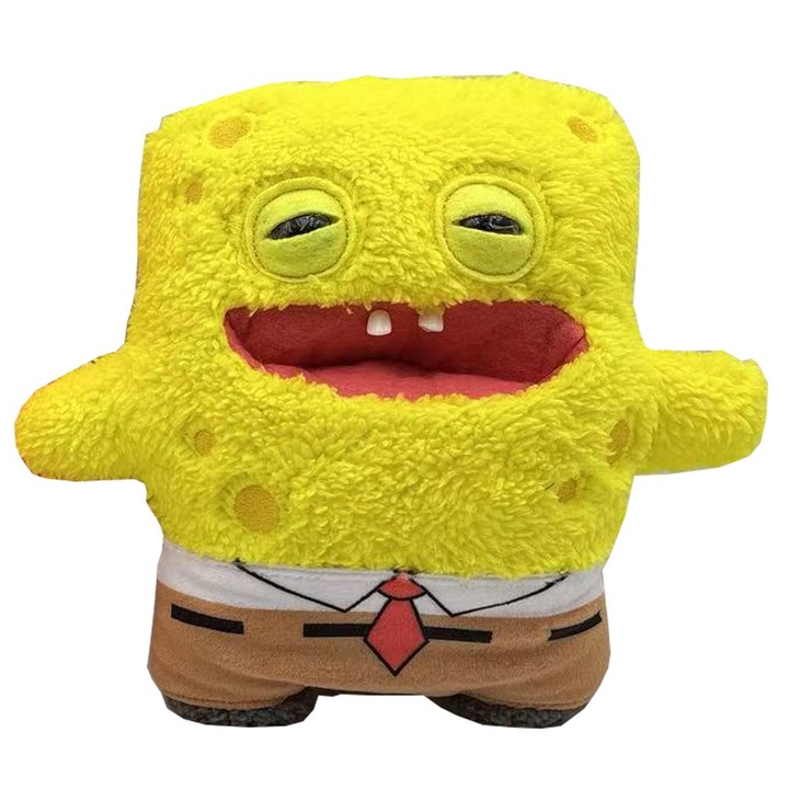 Jucarie de plus Fuggler, papusa amuzanta, multicolora