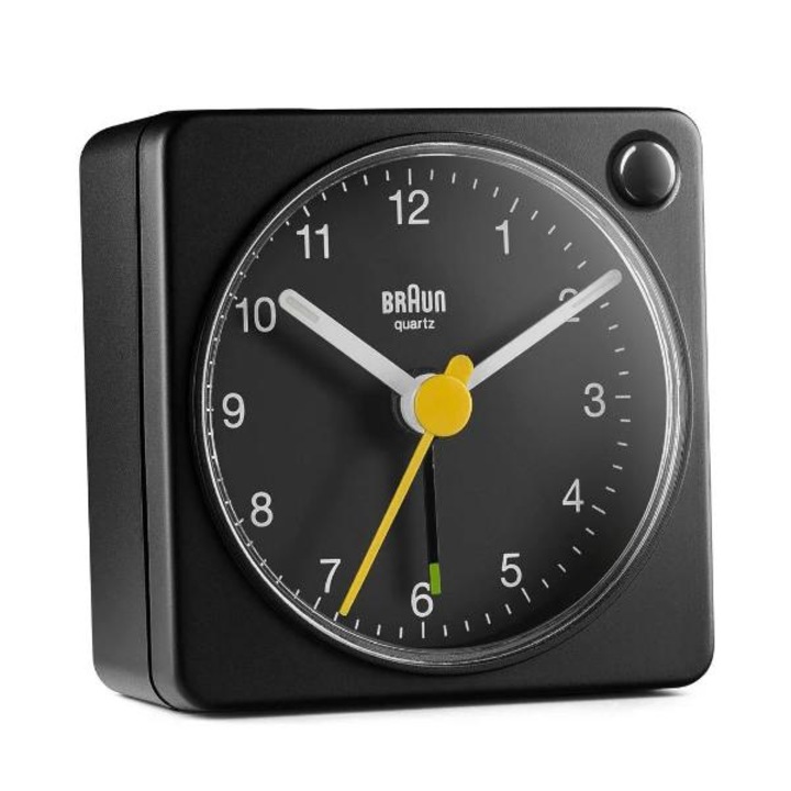 Ceas de masa Braun BC02XB, negru, alarma