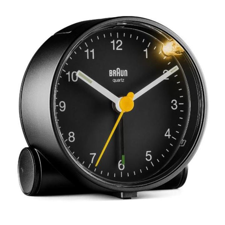 Ceas de masă Braun BC01B, negru, 20x20cm