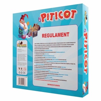 Joc de societate - Comoara lui Piticot + 6 magneti 30 mm Joc de societate - Comoara lui Piticot + 6 magneti 30 mm