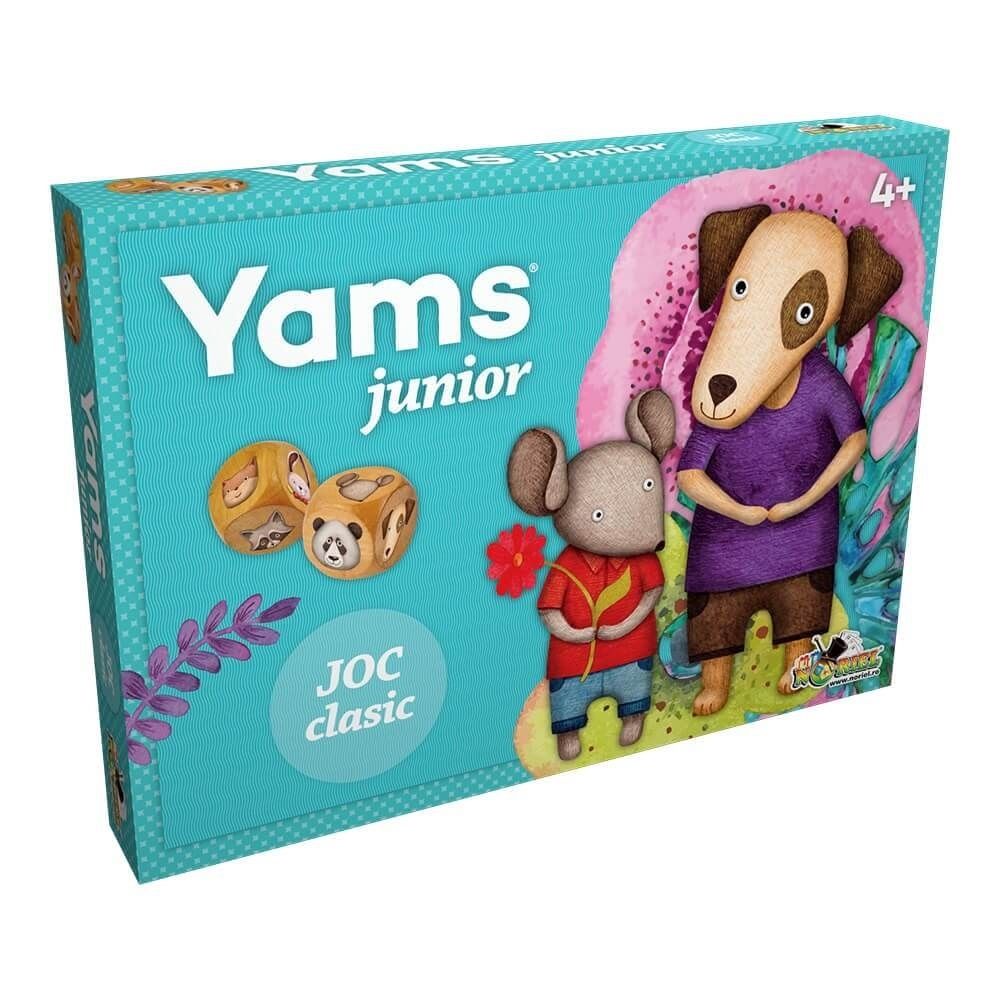 Joc de socitate Yams Junior + Puzzle Lemn, 12 Piese eMAG.ro