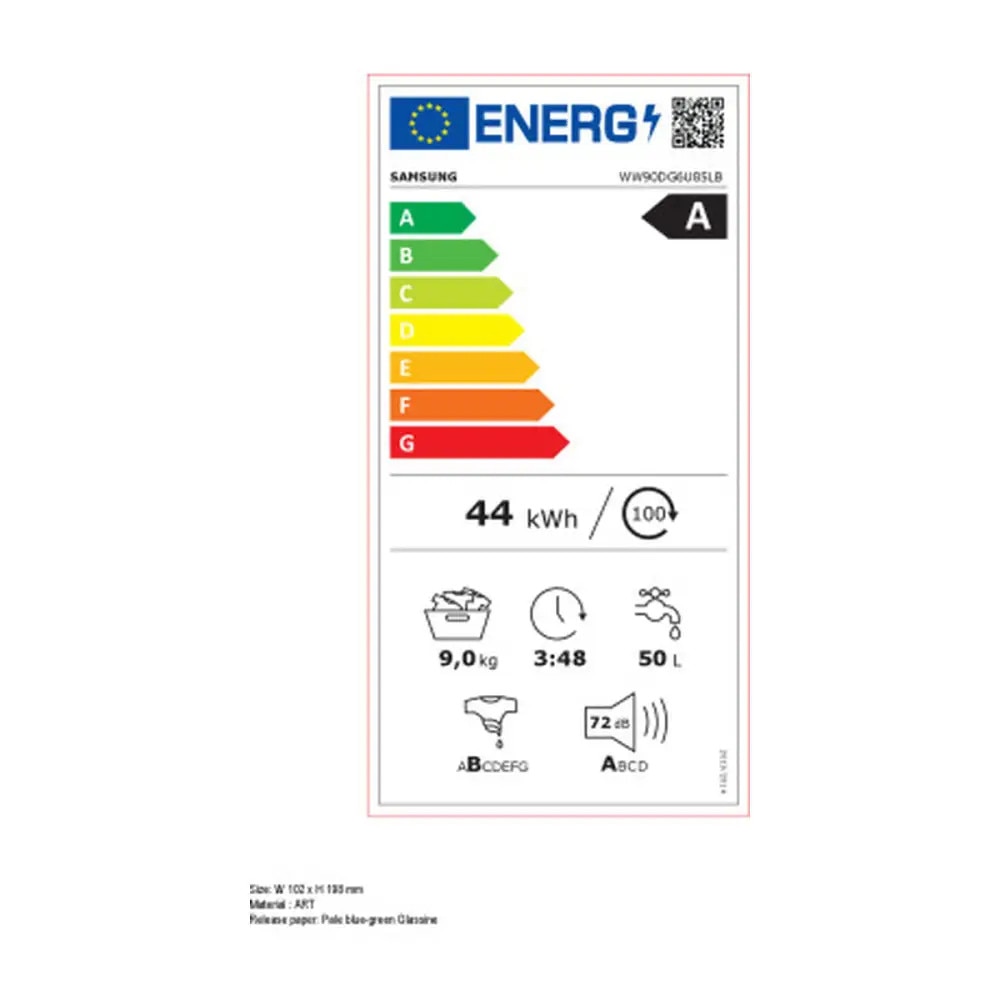 Masina de spalat Samsung WW90DG6U85LBU3 60 cm 1400 rpm 9 kg