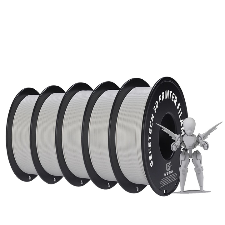 Filament 3D, kő szürke matt, 1.75mm, 5kg, 343m