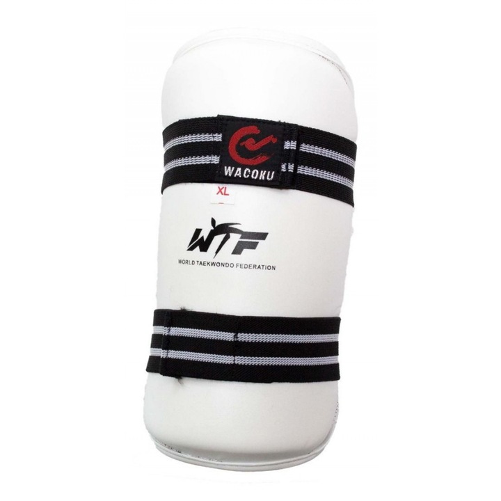 Protecție antebrat Taekwondo, aprobat WTF, unisex, alb