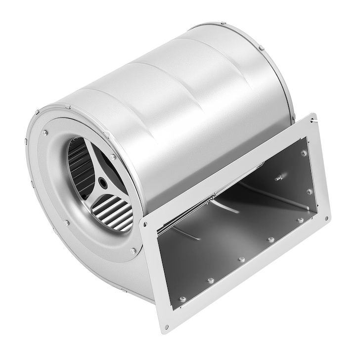 Ventilator industrial, 150 W, debit 840 m/h, presiune 55 kPa, argintiu, 20, 8x21, 9x26, 9 cm