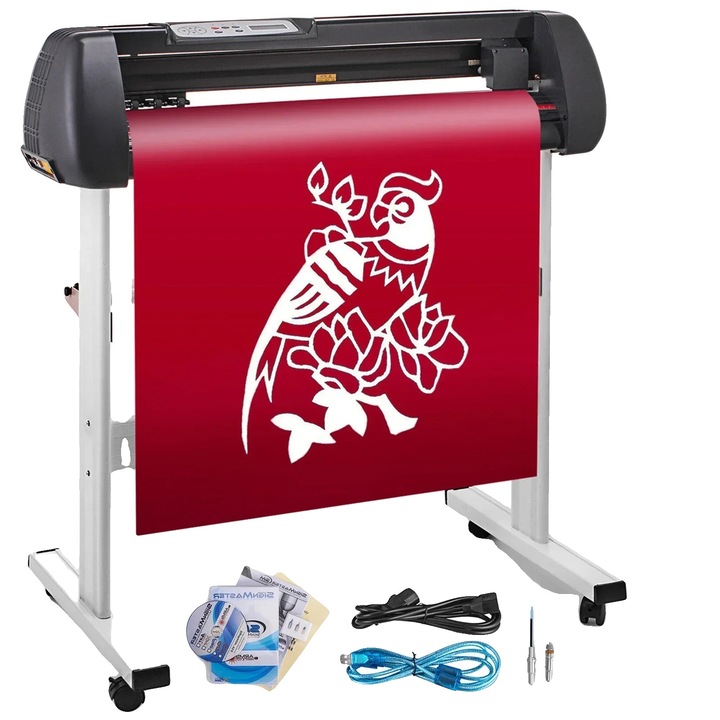 Vágó plotter, SK720T, 10x14 hüvelyk, fekete/ezüst