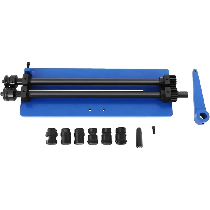 Unealta de formare a marginii, manuala, otel de inalta calitate, albastru stralucitor, priza EU