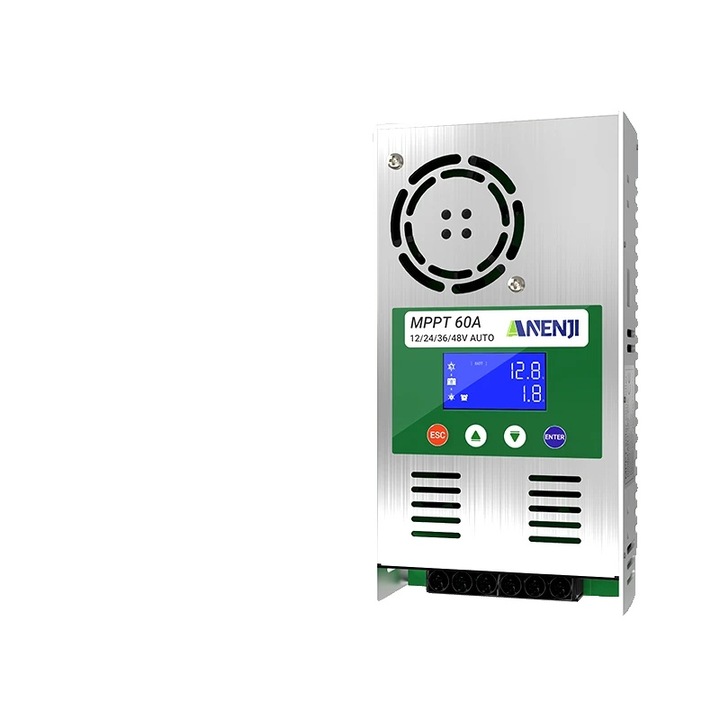 Regulator de incarcare solara, MPPT, display LCD multifunctional, 60A, 48V
