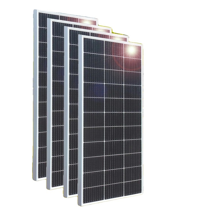 Panou solar, 600W, set de 4 bucati, eficienta 19.1%, dimensiuni 1045x550x25mm, rezistent la apa