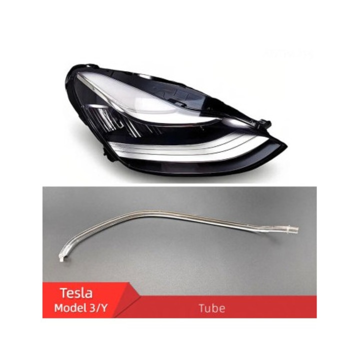 Комплект влакна за ремонт на дневни светлини (DRL) на десен фар за Tesla Model 3, Model Y