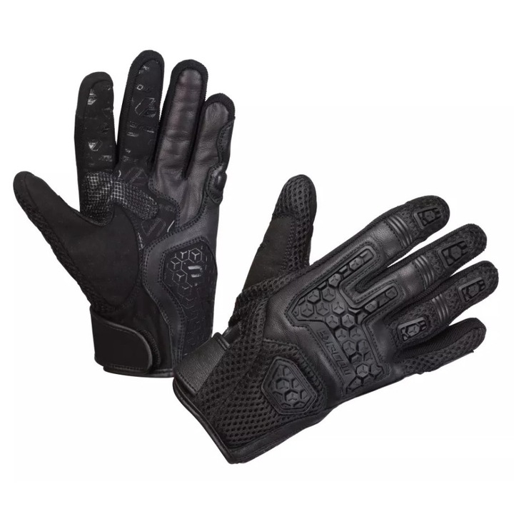 Manusi din piele MODEKA Dracon, negru, marimea 8