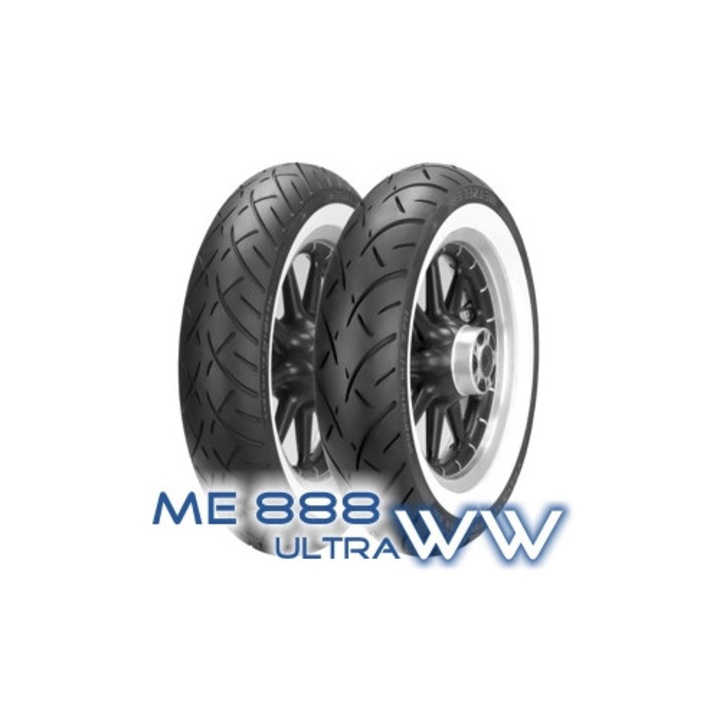 Anvelopa moto METZELER Opona 130/90-16 ME888 Marathon Ultra 67H TL, alb, 130x90x16cm