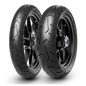 Anvelope moto PIRELLI - set SCORPION RALLY STR: 120/70-19 + 170/60