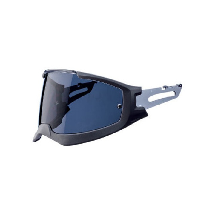 Viziera CABERG pentru casca GHOST/GHOST X, fum inchis, antizgarieturi, anticalcare