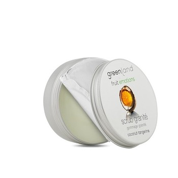 Exfoliant de corp, Greenland, granita, cu cocos si mandarine, 200 ml Exfoliant de corp, Greenland, granita, cu cocos si mandarine, 200 ml