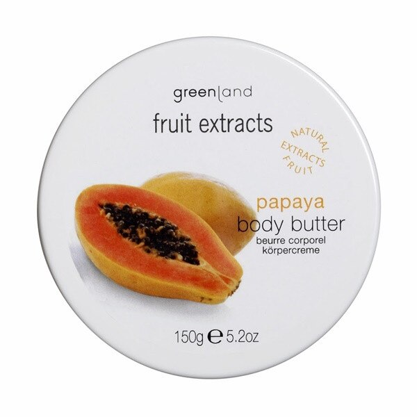 Unt de corp cu papaya, 150 ml, Greenland