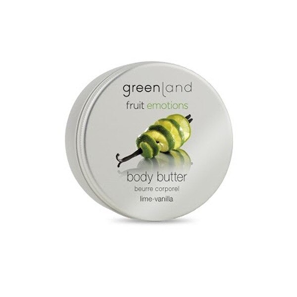 Unt de corp, Greenland, cu lamaie verde si vanilie, 100 ml