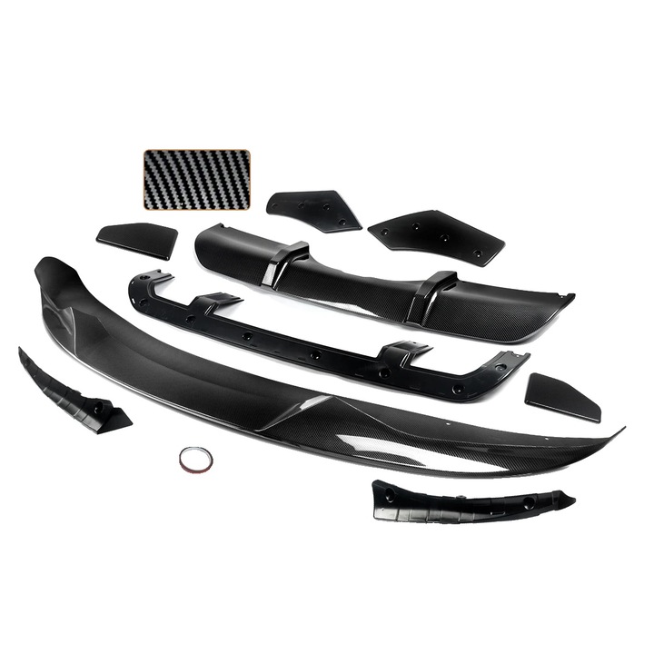 Bodykit complet BMW X5, M Sport, aspect fibra de carbon, ABS, 2013-2018