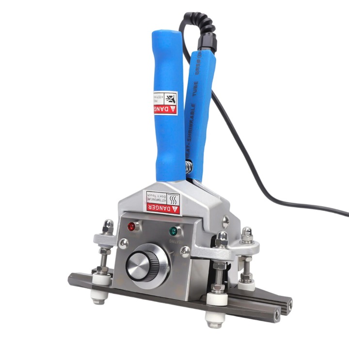 Kézi zacskóhegesztő, Hőhegesztő fogó, Hegesztési hossz 200 mm, Szélesség 10 mm, 300 W, EU csatlakozó, 30–250 °C, Előmelegítés 5–6 perc, Kék