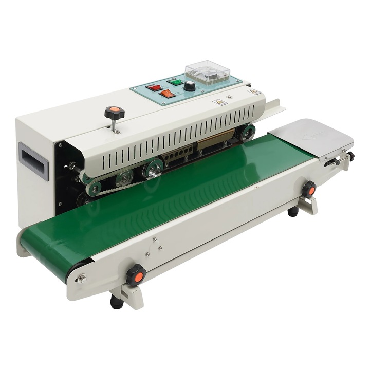 Masina de sigilat pungi, control digital al temperaturii, eficienta ridicata, alb, 500W