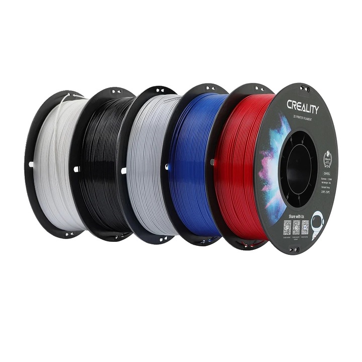 Filament 3D környezetbarát PETG, vegyes színű, 1,75mm, 5kg