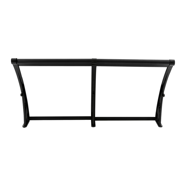 Copertina din aluminiu, protectie exterioara, 120x60cm, capacitate 200kg, neagra