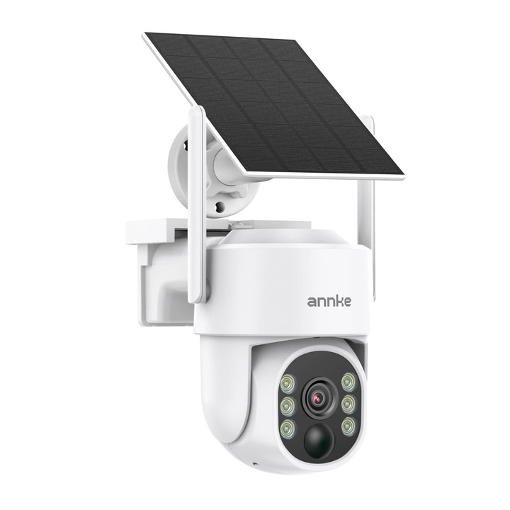 WiFi térfigyelő kamera, annke, 4MP, vezeték nélküli csatlakozás, 9000 mAh, időjárásálló kialakítás