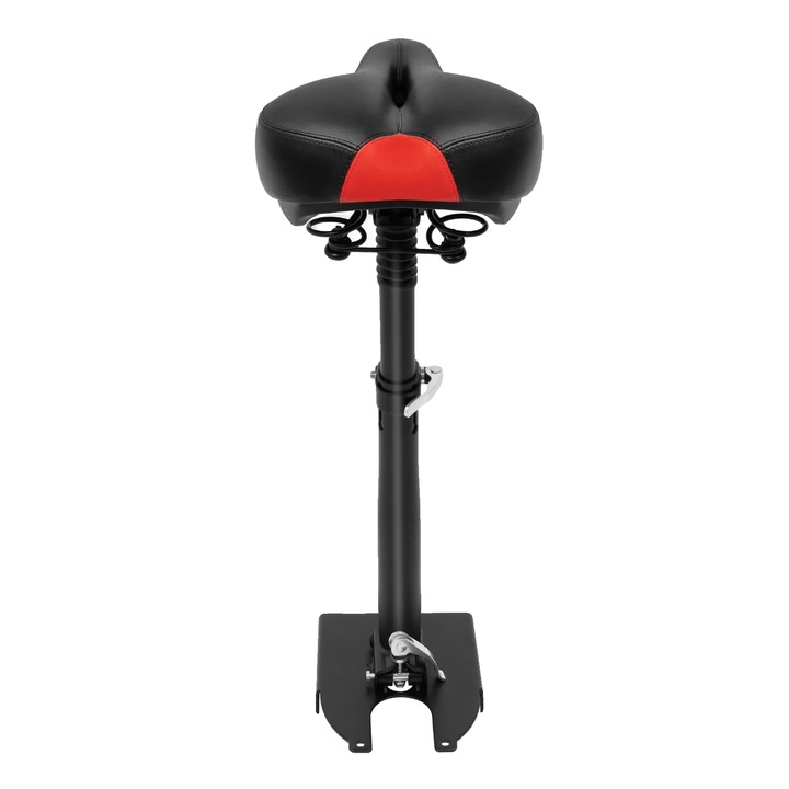 Saddle pentru trotinete electrice, inaltime ajustabila, capacitate maxima 100 kg, negru