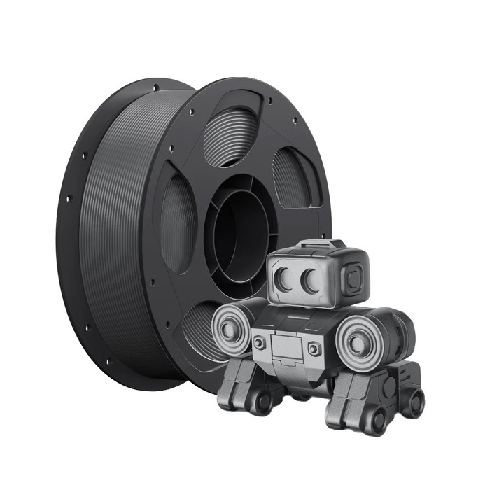 Filament PLA pentru imprimanta 3D, 1.75mm, 20kg, gri