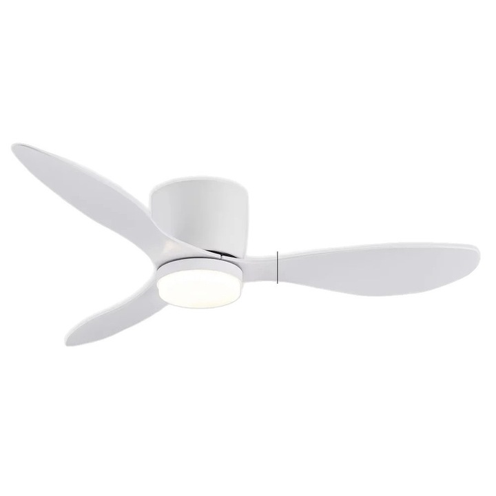 Ventilator de tavan, control de la distanta, lumina LED, alb, 42 inch
