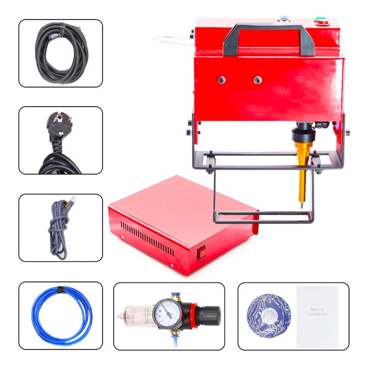 Masina de gravat portabila, design maner electric, operare multidirectionala, 110V, 100mm x 20mm