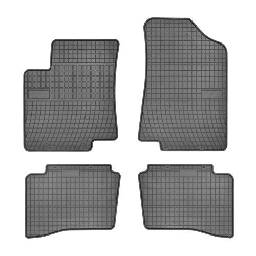 Set covorase auto, Cauciuc, Kia Rio III (UB) din 2011, Gri