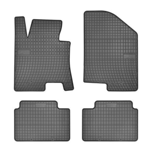 Set covorase auto, Cauciuc, Kia Cee'd II din 2012, Gri