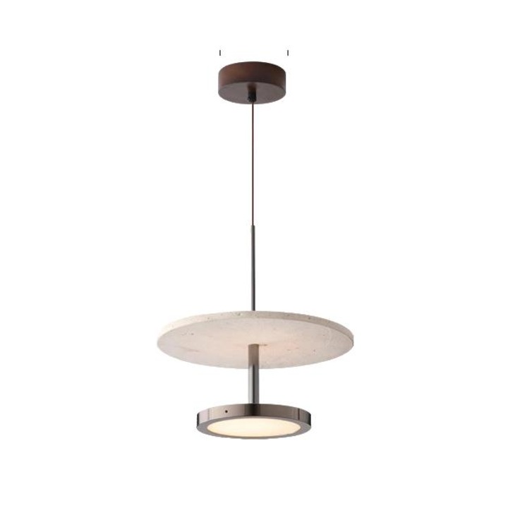 Lustra moderna, design elegant, inaltime ajustabila, 3 culori schimbabile, 1xE27