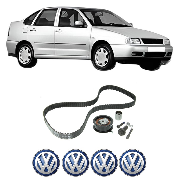 Set kit distributie Volkswagen POLO III CLASSIC (6V2) 64 1.9 SDI din 1995-1999 KW 47 CP 64 CMC 1896, Auto, INA, 4 Stickere auto cu Volkswagen