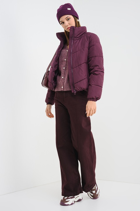 Vero Moda, Ligario cipzáros bélelt télikabát, Szilvalila