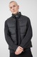 Jack & Jones, Bélelt nylon mellény, Fekete, L