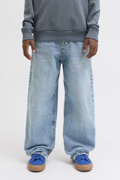 Jack & Jones, Straight fit farmernadrág magas derékrésszel, Világoskék