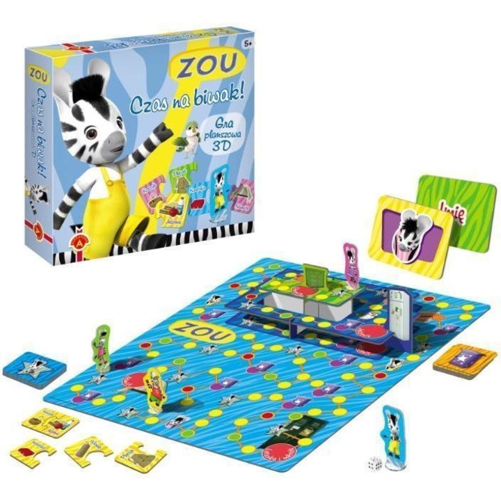 Joc de societate, Aleksander, GRA 3D camping time